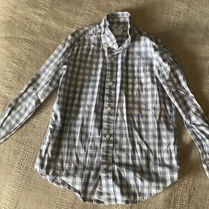 Kids size 8 light blue Crewcuts long sleeve dress shirt good condition